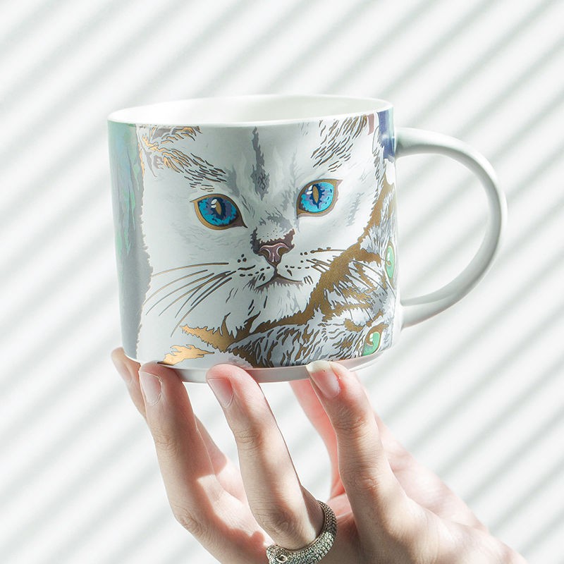 Say Less! Adorable Cat Coffee Cup