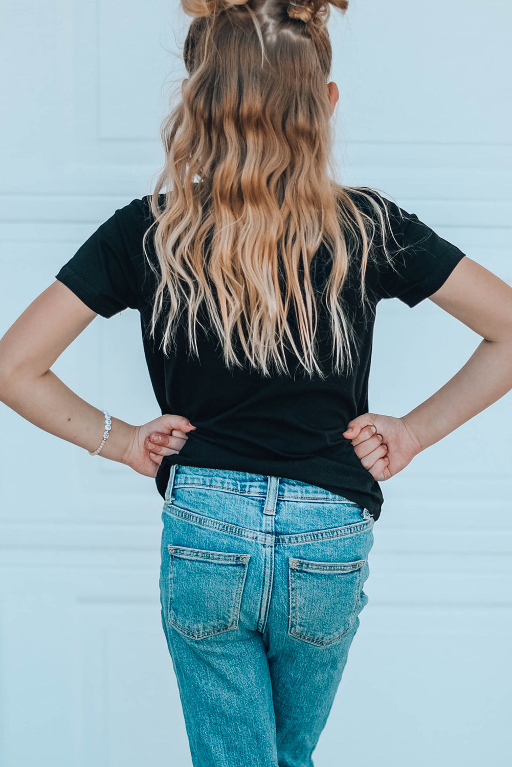 Girls Short Sleeve Crewneck T-Shirt