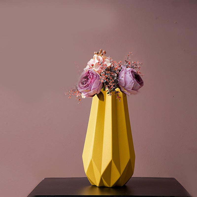 Ceramic Origami Vase Centerpiece