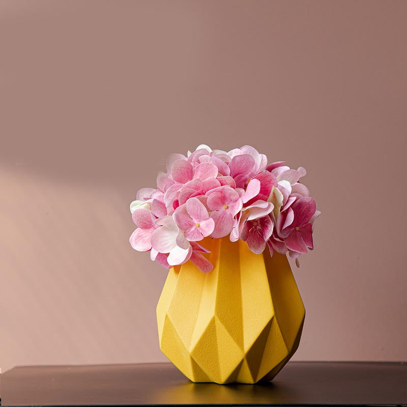 Ceramic Origami Vase Centerpiece