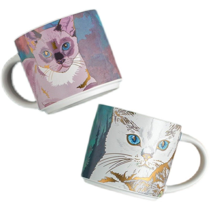 Say Less! Adorable Cat Coffee Cup