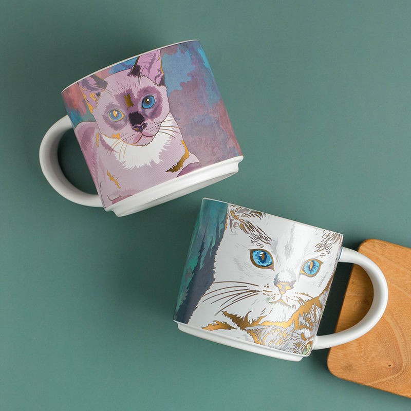 Say Less! Adorable Cat Coffee Cup