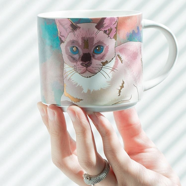 Say Less! Adorable Cat Coffee Cup