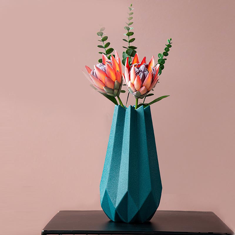 Ceramic Origami Vase Centerpiece