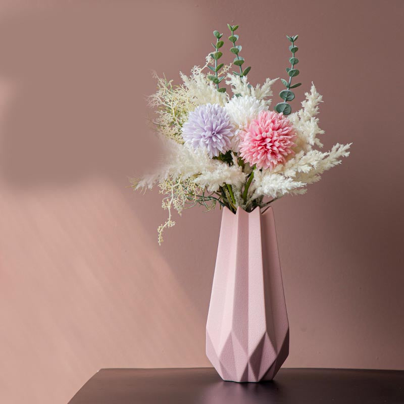 Ceramic Origami Vase Centerpiece