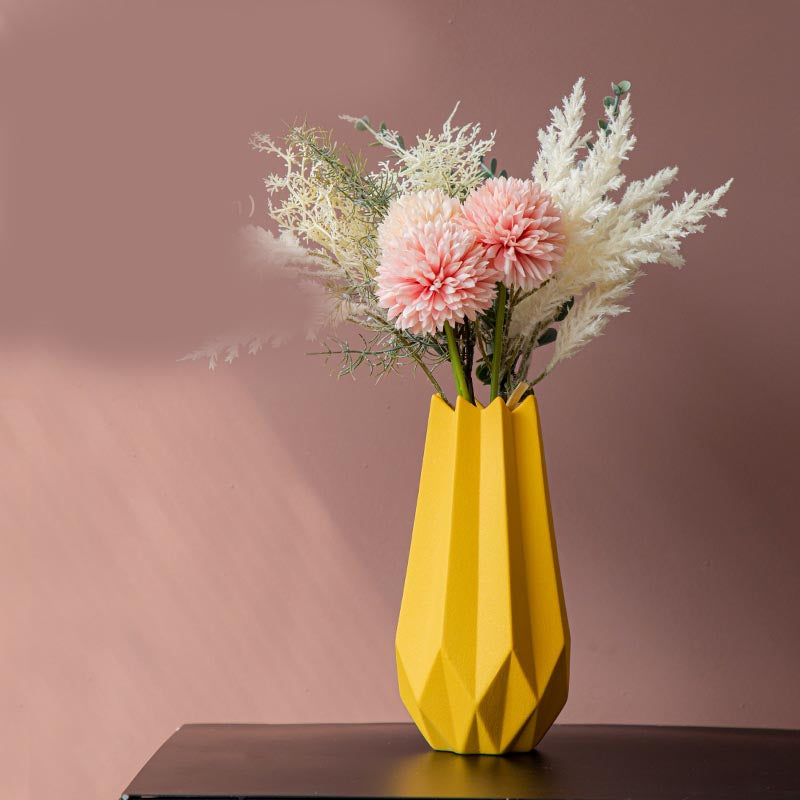Ceramic Origami Vase Centerpiece