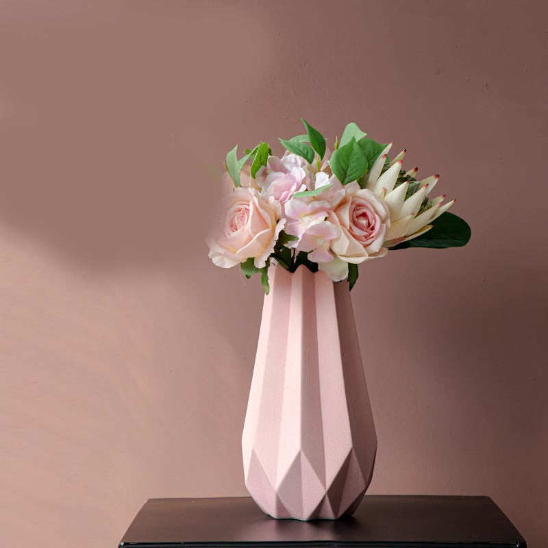 Ceramic Origami Vase Centerpiece